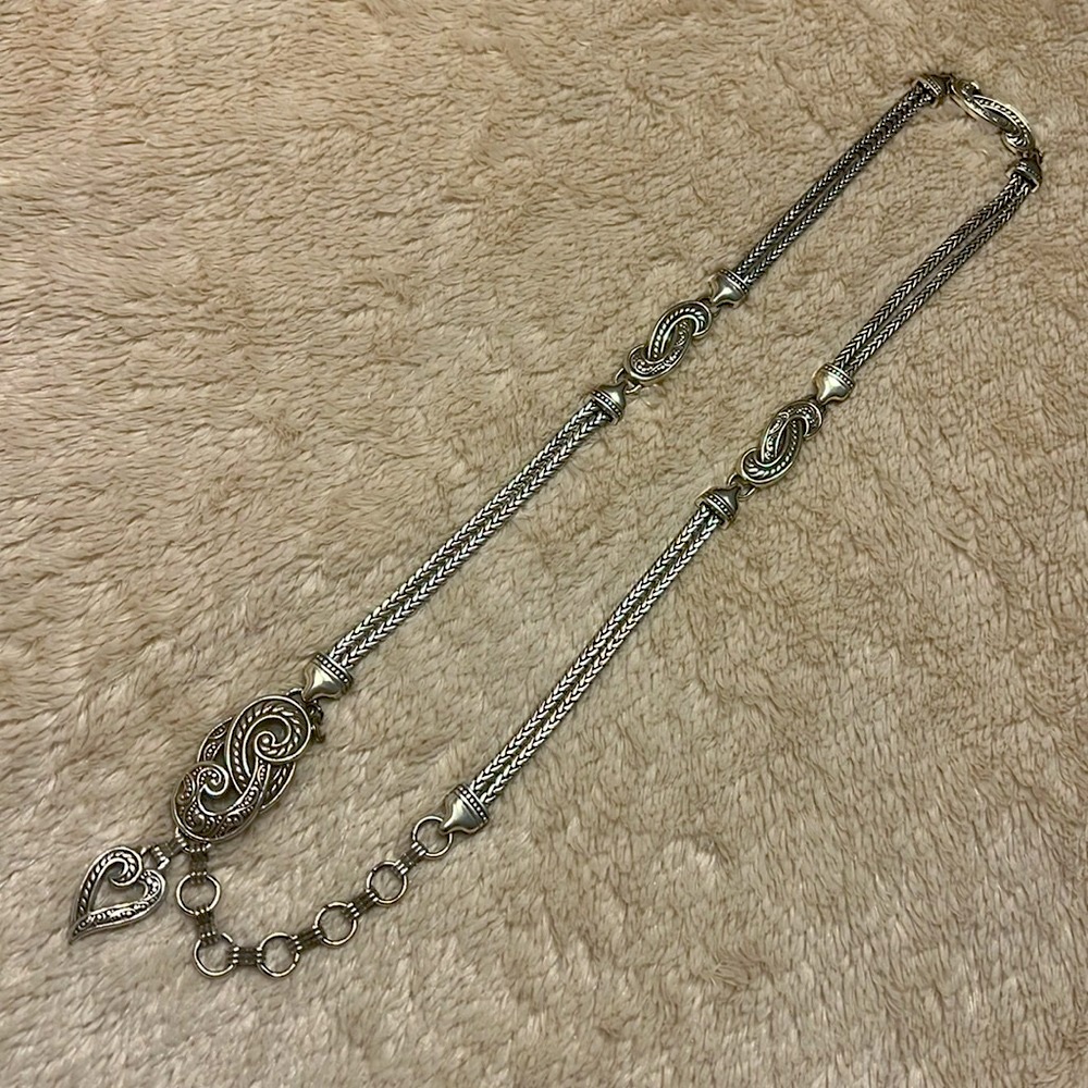 BRIGHTON Bali Hai Chain Belt
